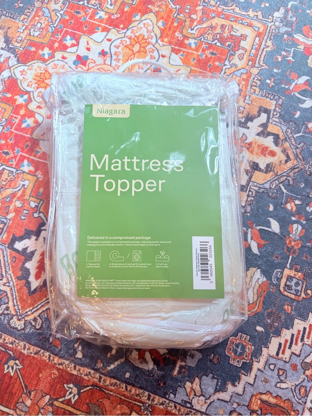 White Mattress Topper - Plush Comfort